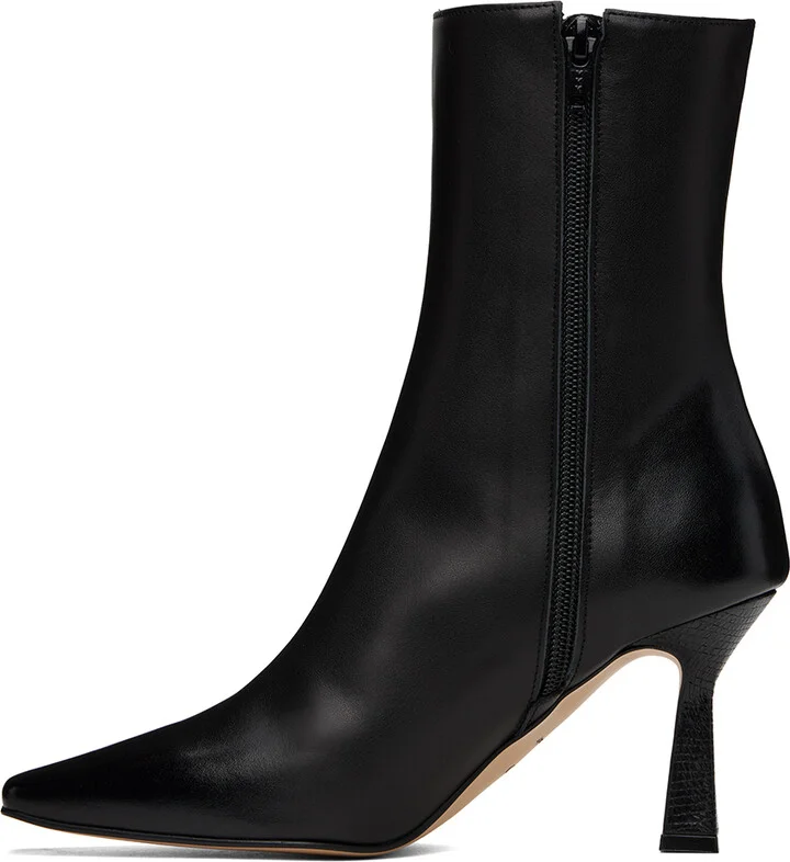 RECTO Black Cassandra Ankle Boots - Image 3