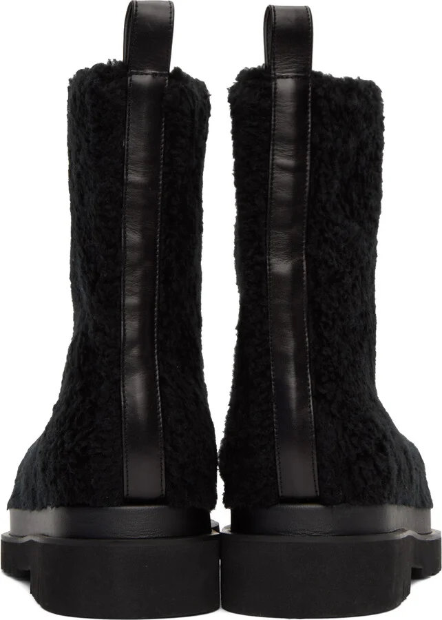 RECTO Black Sherpa Alex Boots - Image 2