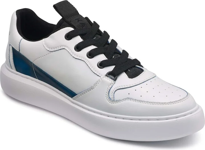 Recycled Leather Lace-up Sneaker
