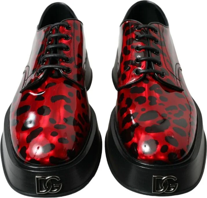 Red Calfskin Men's Formal - Image 2