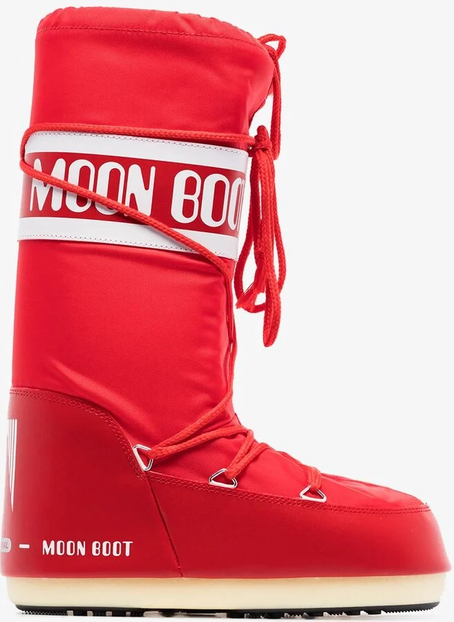 Red Classic Icon Snow Boots