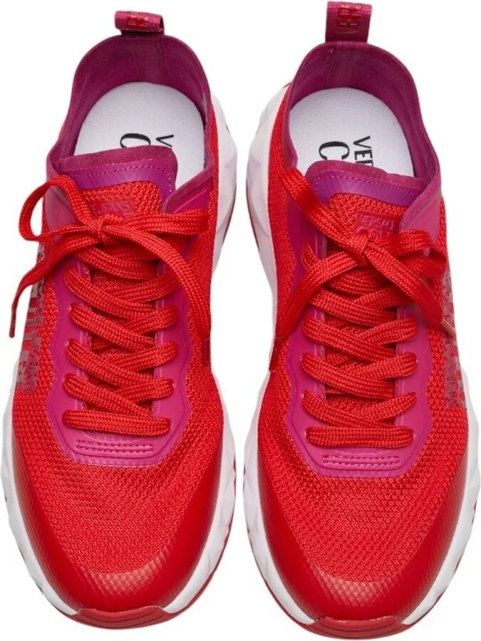 Red Color White Sneakers (Pre-Owned) - Image 3