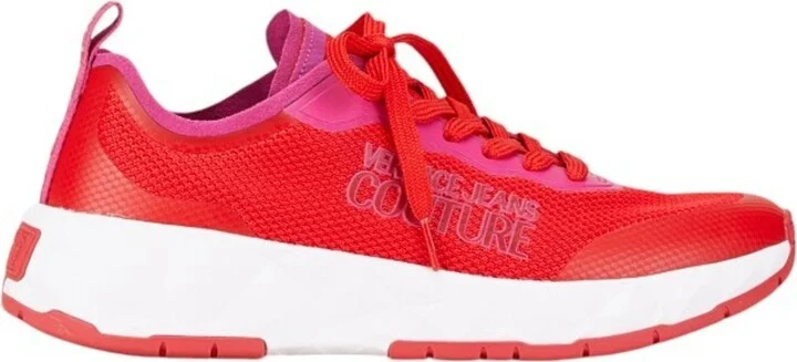 Red Color White Sneakers (Pre-Owned) - Image 5