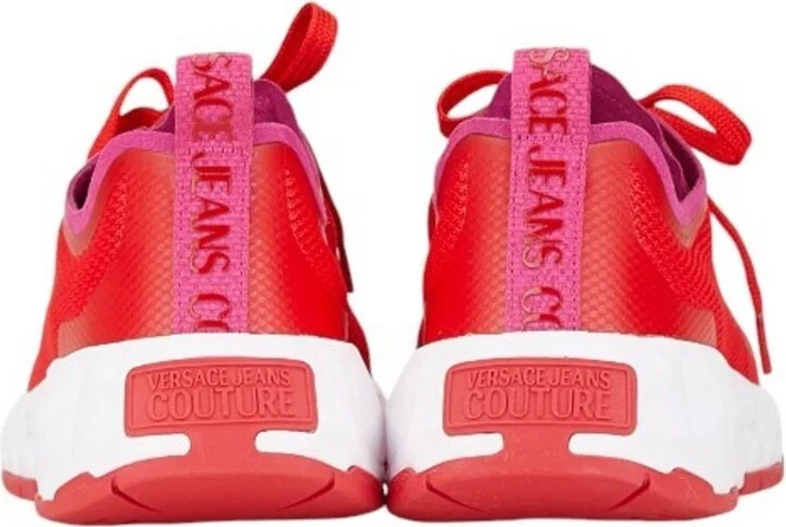 Red Color White Sneakers (Pre-Owned) - Image 6