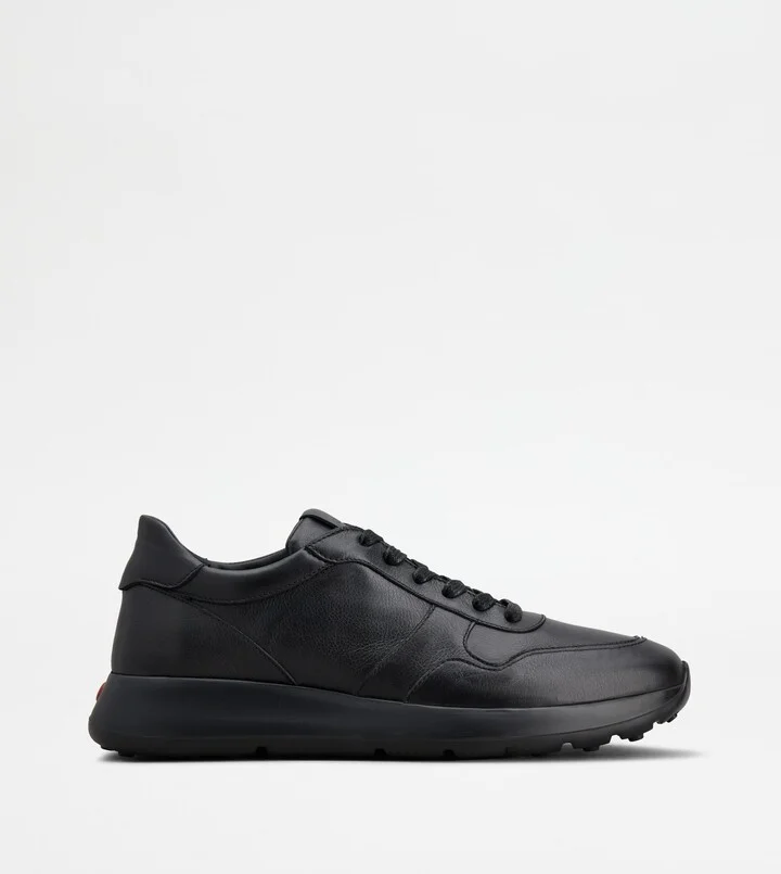 Red Dot Sneakers in Leather