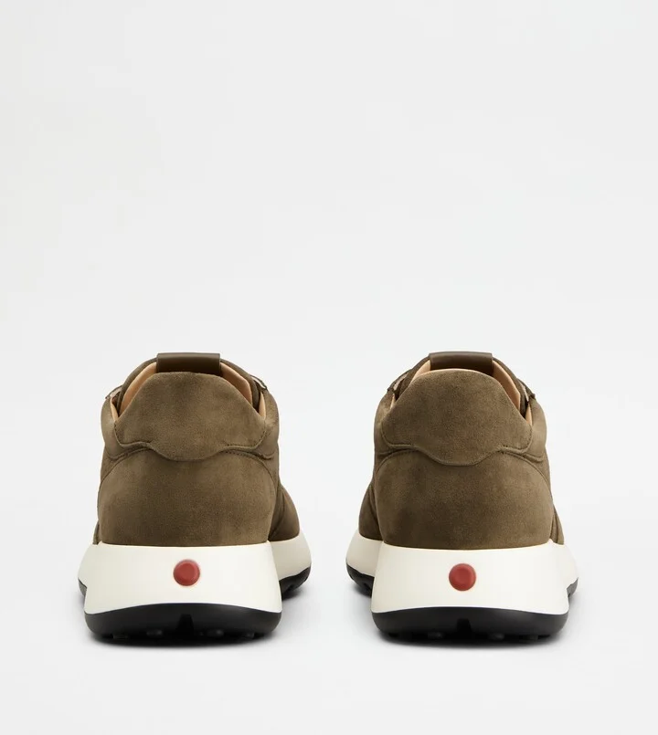 Red Dot Sneakers in Pashmy Suede - Image 3