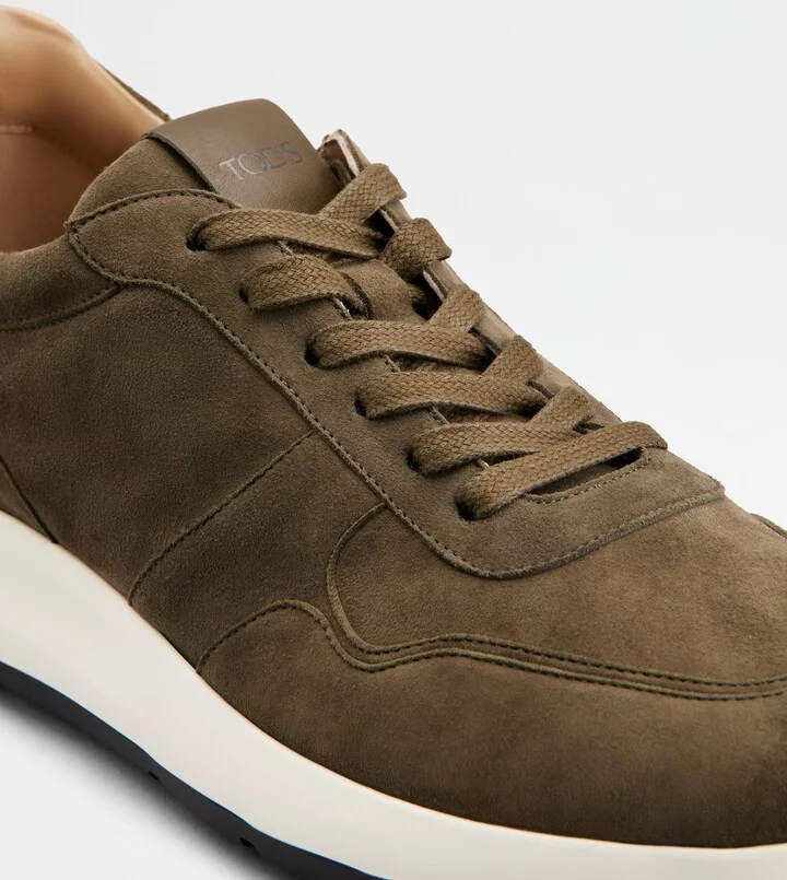 Red Dot Sneakers in Pashmy Suede - Image 5