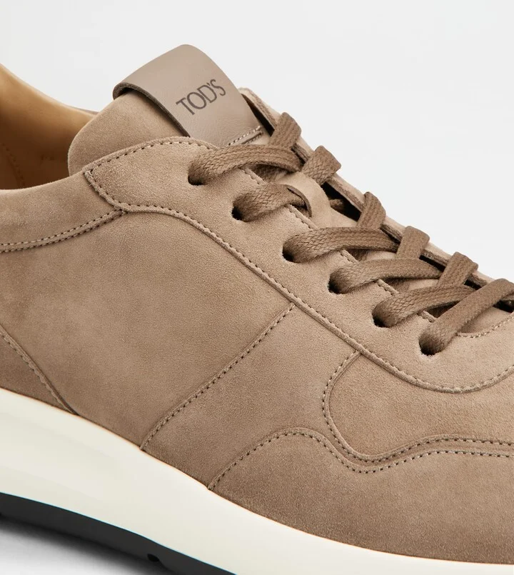 Red Dot Sneakers in Pashmy Suede - Image 5