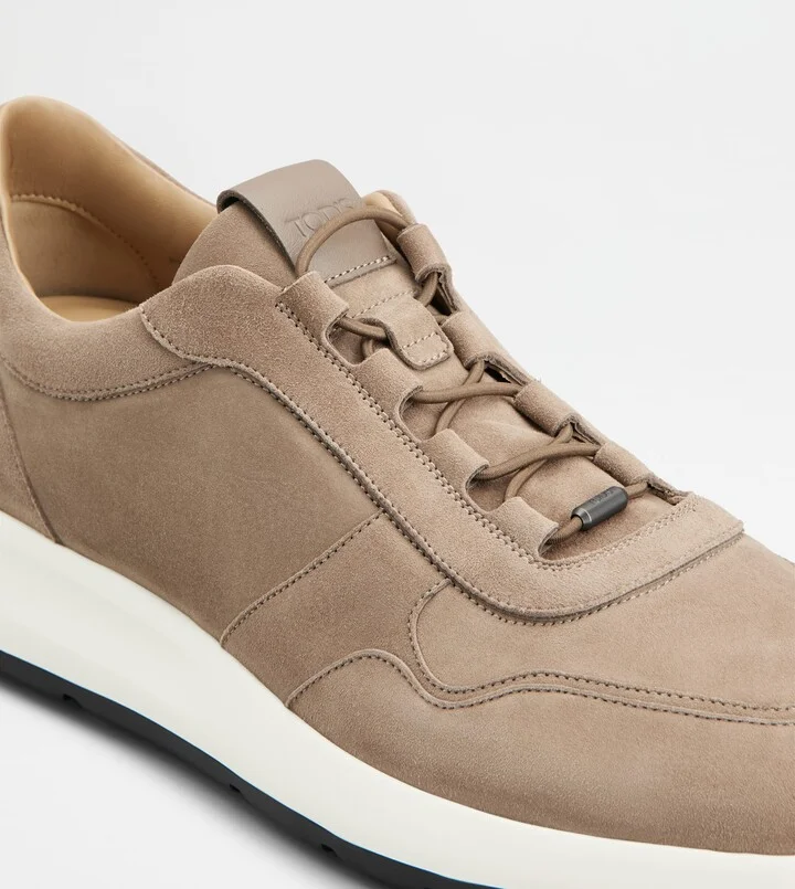 Red Dot Sneakers in Pashmy Suede - Image 6