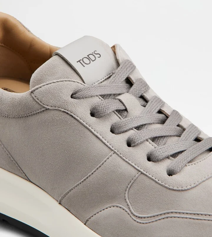 Red Dot Sneakers in Pashmy Suede - Image 5