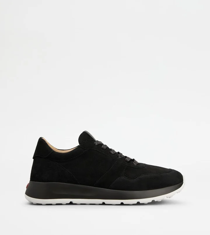 Red Dot Sneakers in Pashmy Suede