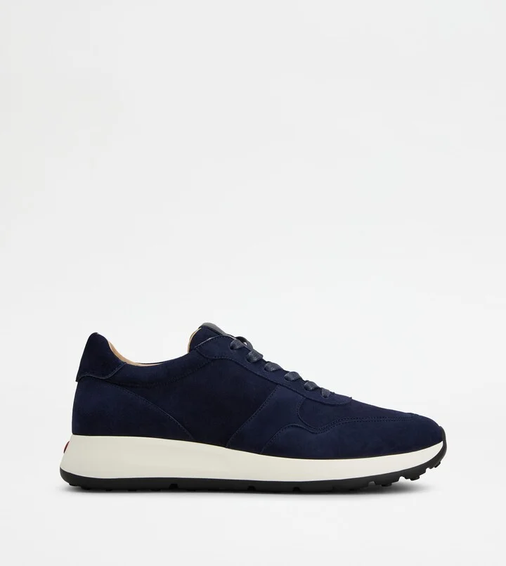Red Dot Sneakers in Pashmy Suede