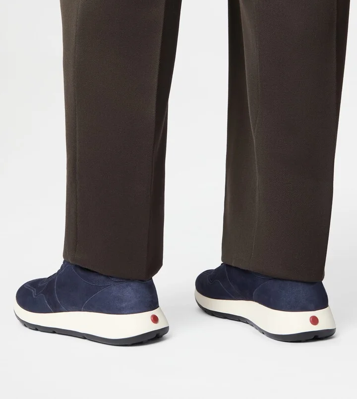 Red Dot Sneakers in Suede - Image 6