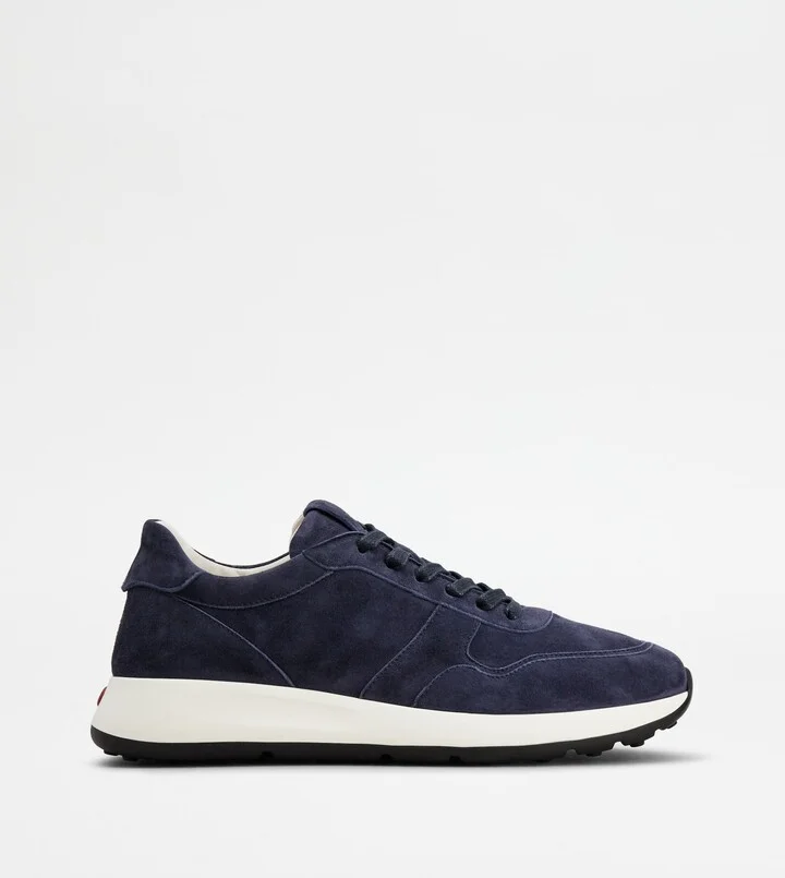 Red Dot Sneakers in Suede