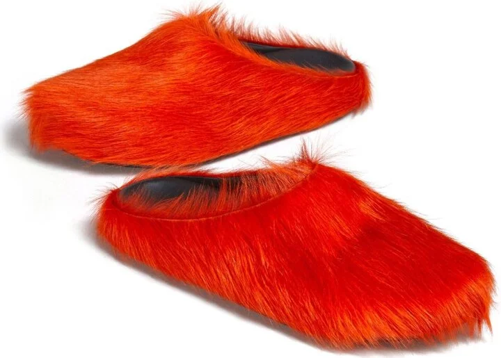 Red Fussbett Sabot Mules - Image 5
