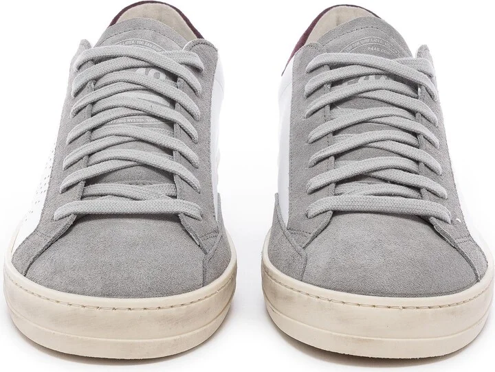 Red John White/ Burgundy Sneaker - Image 6
