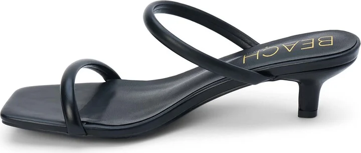 Red Kitten Heel Sandal - Image 7