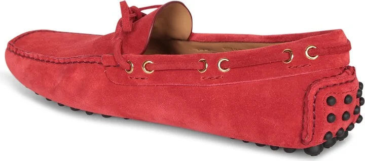 Red Knot Suede Loafers - Image 3