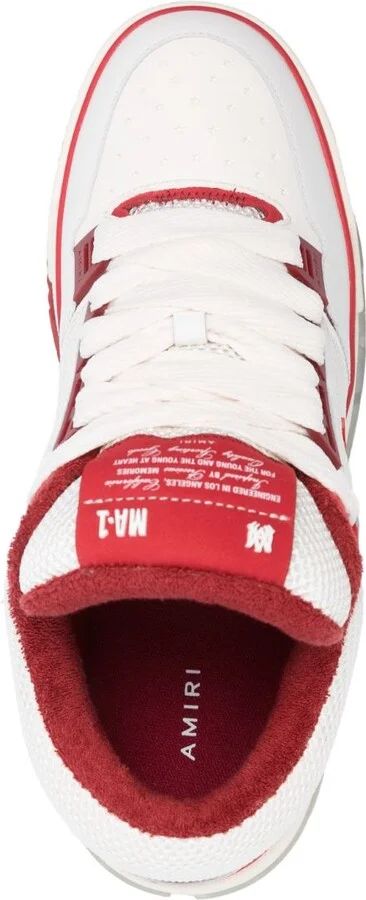 Red MA-1 Sneakers - Image 4