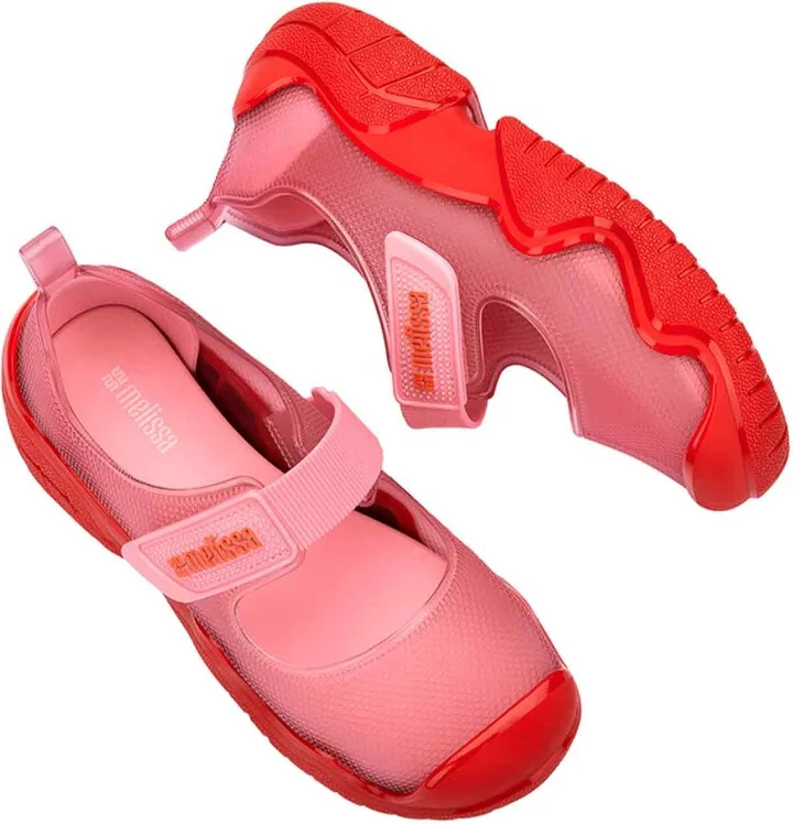 Red / Pink Sprint Ballerina Sandal - Red, Pink - Image 3