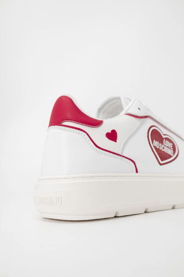 Red Polyethylene Women's Sneaker - Image 4