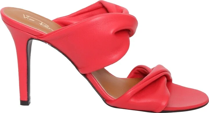 Red Tubolar Sandals