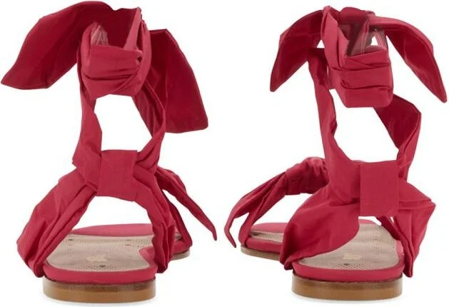 Red Valentino Knot Me Up Sandal - Image 3