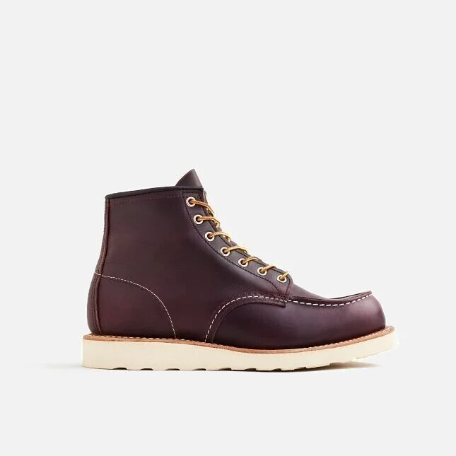 Red Wing Classic Moc 8847 Mens Black Cherry Excalibur Leather 6" Lifestyle Boots
