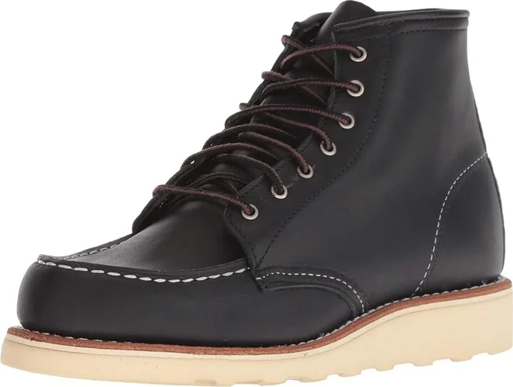 Red Wing Heritage 6 Classic Moc Women's Lace-up Boots Black Boundary : 5 M (B), Leather - Image 2