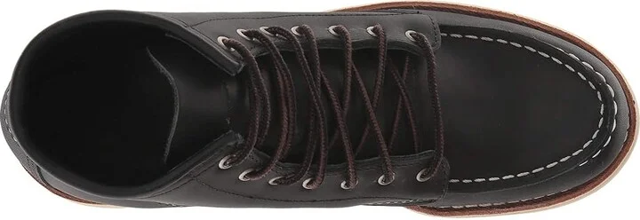 Red Wing Heritage 6 Classic Moc Women's Lace-up Boots Black Boundary : 5 M (B), Leather - Image 3
