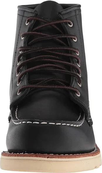 Red Wing Heritage 6 Classic Moc Women's Lace-up Boots Black Boundary : 5 M (B), Leather - Image 6