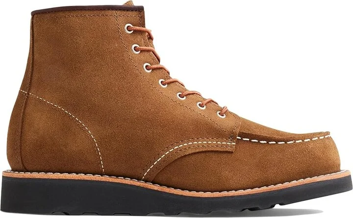 Red Wing Heritage 6 Classic Moc Women's Lace-up Boots Clove Acampo : 5 M (B), Leather - Image 4