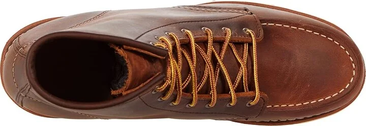 Red Wing Heritage 6 Classic Moc Women's Lace-up Boots Copper Rough Tough : 5 M (B), Leather - Image 2
