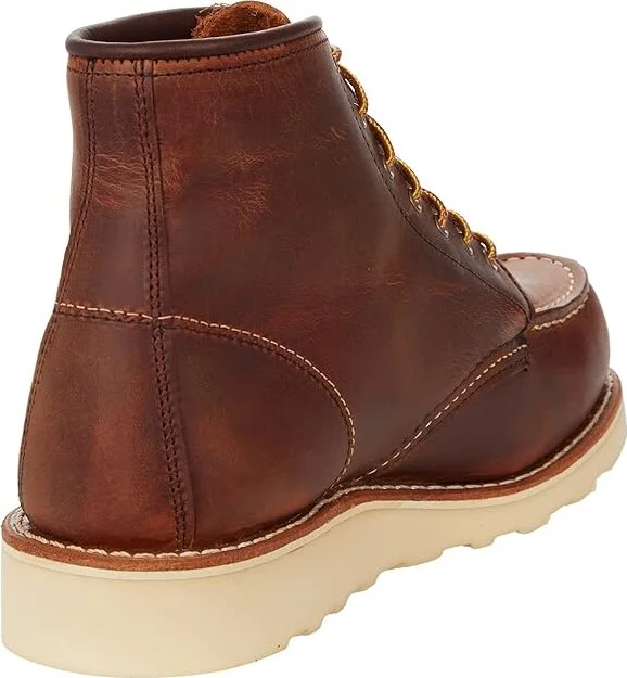 Red Wing Heritage 6 Classic Moc Women's Lace-up Boots Copper Rough Tough : 5 M (B), Leather - Image 4