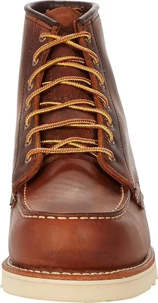 Red Wing Heritage 6 Classic Moc Women's Lace-up Boots Copper Rough Tough : 5 M (B), Leather - Image 5