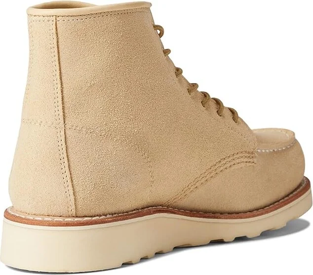 Red Wing Heritage 6 Classic Moc Women's Lace-up Boots Cream Abilene : 5 M (B), Leather - Image 4
