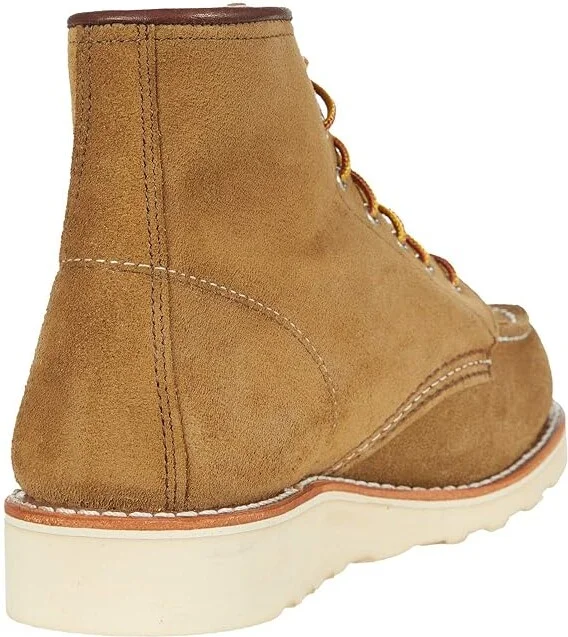 Red Wing Heritage 6 Classic Moc Women's Lace-up Boots Olive Mohave : 6 M (B), Leather - Image 4