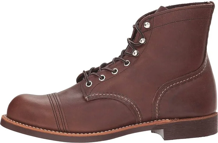 Red Wing Heritage 6 Iron Ranger Lug Men's Lace-up Boots Amber Harness : 14 D (M), Leather - Image 7