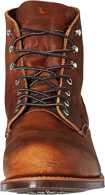 Red Wing Heritage 6 Iron Ranger Lug Men's Lace-up Boots Copper Rough Tough : 7 D (M), Leather - Image 6