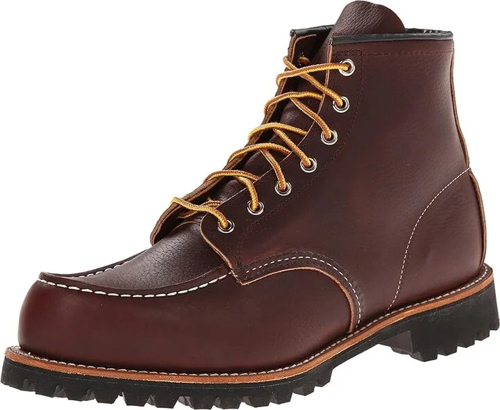 Red Wing Heritage 6 Moc Toe Lug Men's Lace-up Boots Briar Oil Slick : 8 D (M), Leather - Image 2