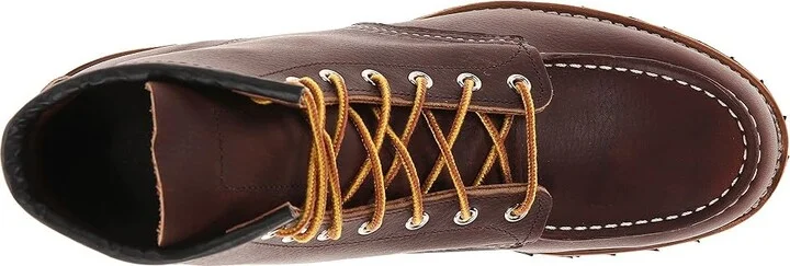 Red Wing Heritage 6 Moc Toe Lug Men's Lace-up Boots Briar Oil Slick : 8 D (M), Leather - Image 3