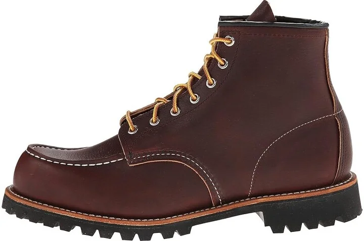 Red Wing Heritage 6 Moc Toe Lug Men's Lace-up Boots Briar Oil Slick : 8 D (M), Leather - Image 7