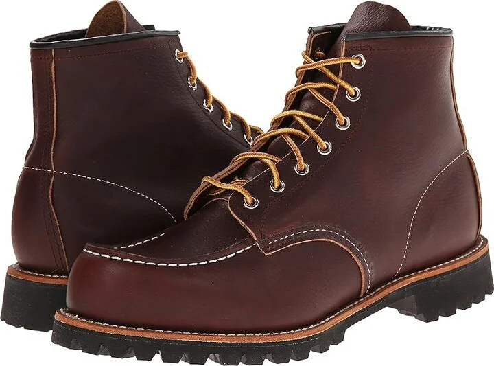 Red Wing Heritage 6 Moc Toe Lug Men's Lace-up Boots Briar Oil Slick : 8 D (M), Leather