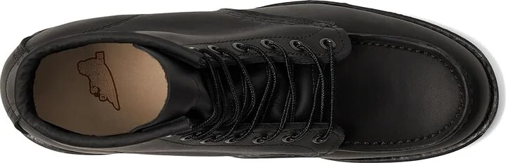 Red Wing Heritage 6 Moc Toe Men's Boots Black Harness : 7.5 D (M), Leather/Rubber - Image 2