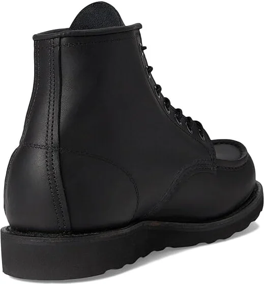 Red Wing Heritage 6 Moc Toe Men's Boots Black Harness : 7.5 D (M), Leather/Rubber - Image 4