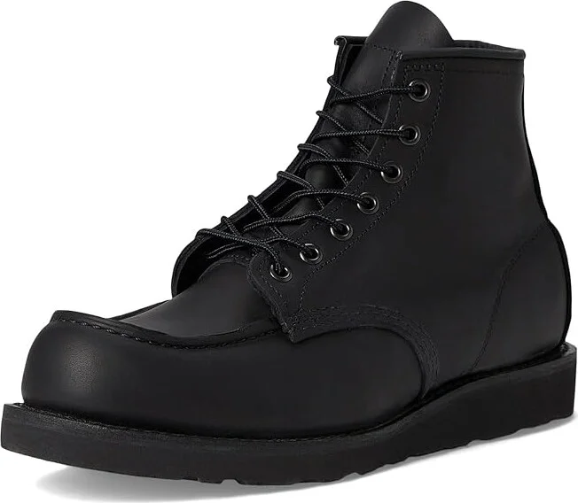 Red Wing Heritage 6 Moc Toe Men's Boots Black Harness : 7.5 D (M), Leather/Rubber - Image 5