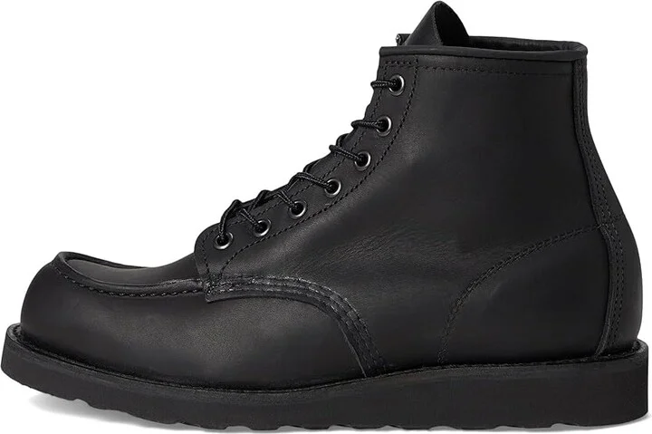 Red Wing Heritage 6 Moc Toe Men's Boots Black Harness : 7.5 D (M), Leather/Rubber - Image 6