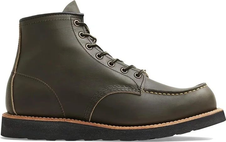 Red Wing Heritage 6 Moc Toe Men's Lace-up Boots Alpine Portage : 7 D (M), Leather - Image 4