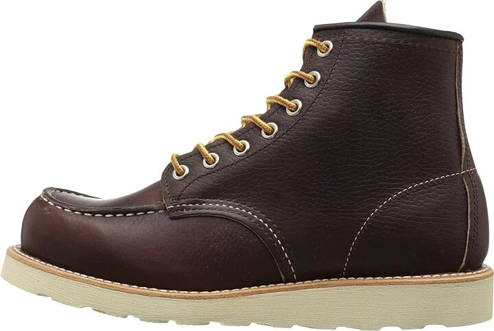 Red Wing Heritage 6 Moc Toe Men's Lace-up Boots Briar Oil Slick : 7 W (EE), Leather - Image 7
