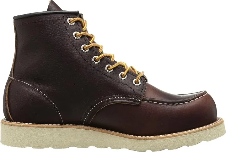 Red Wing Heritage 6 Moc Toe Men's Lace-up Boots Briar Oil Slick : 7 W (EE), Leather - Image 8